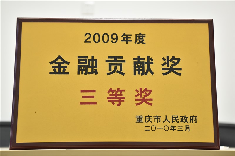 2009年度金融貢獻獎